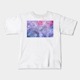 Whimsical Jellyfish Kids T-Shirt